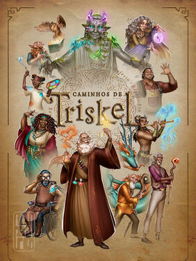 Splash art - Caminhos de Triskel